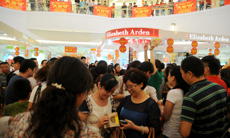 “大搶節”派發的禮品受歡迎