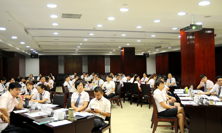 華億國際中高層管理人員參加培訓