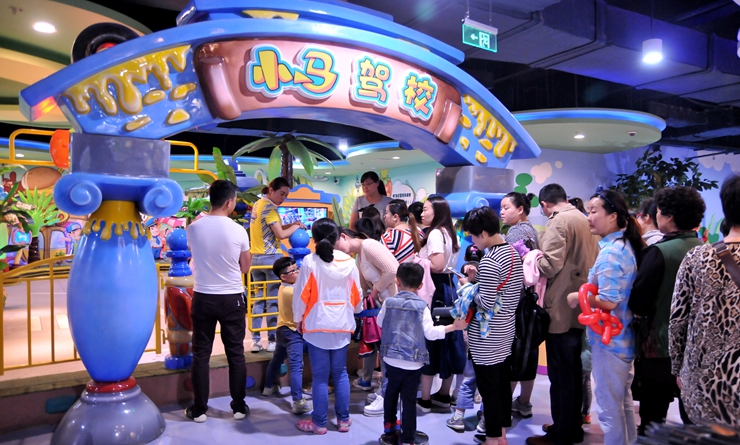 小馬駕校項目深受小朋友喜歡